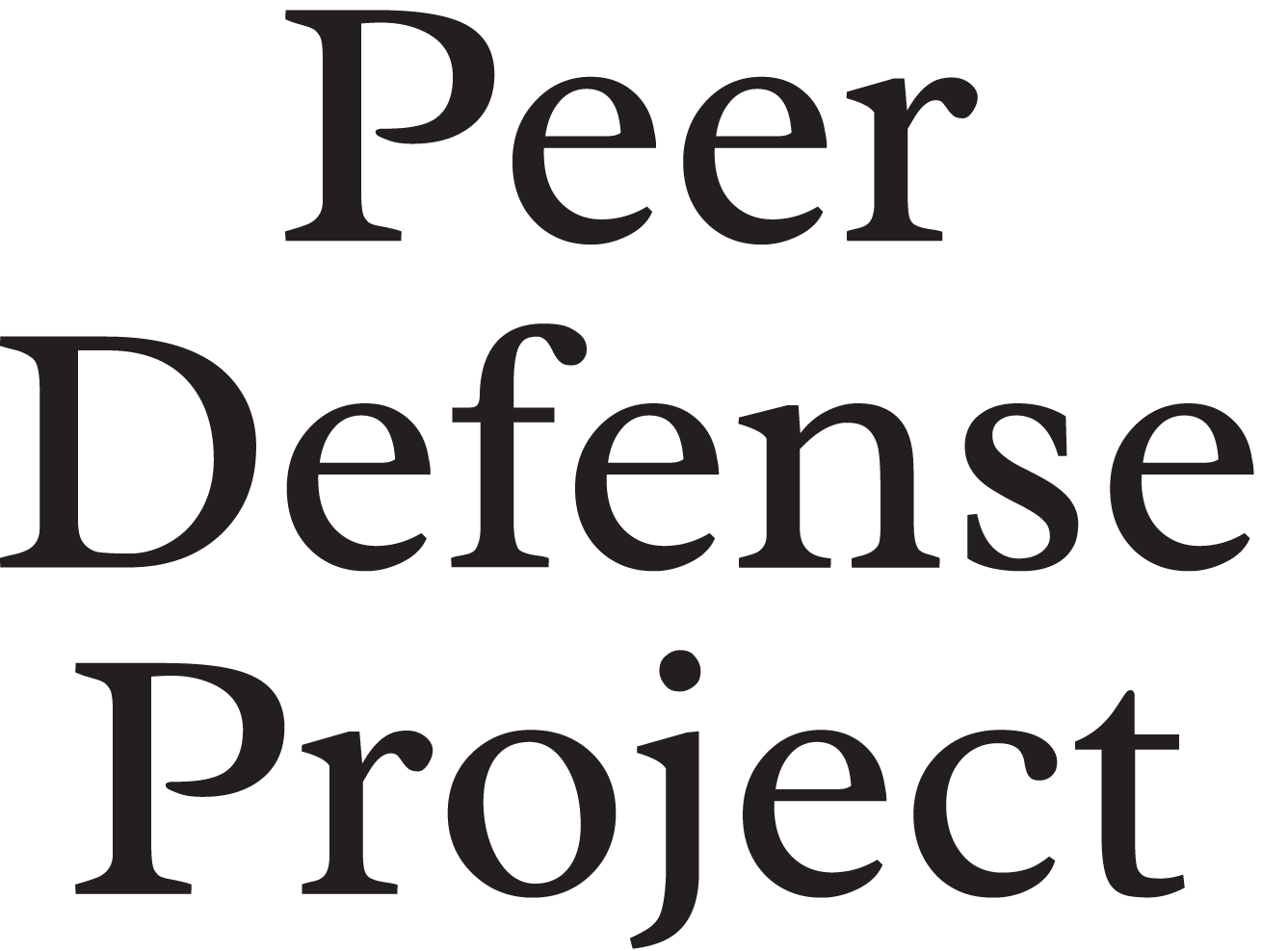 Peer Defense Project logo
